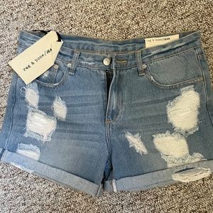 Rag & Bone/JEAN cuffed cut-off shorts 29 Women's